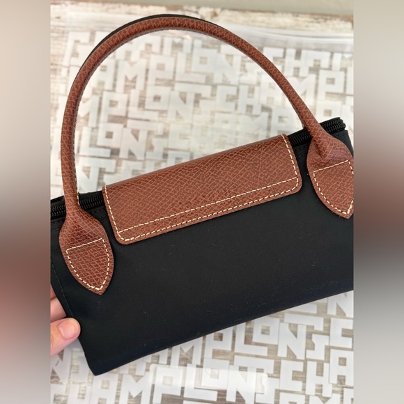 BRAND NEW Longchamp Le Pliage tote in small - black - Picture 4 of 16
